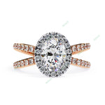 Load image into Gallery viewer, Halo Engagement Ring ENHA1546
