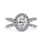 Load image into Gallery viewer, Halo Engagement Ring ENHA1546
