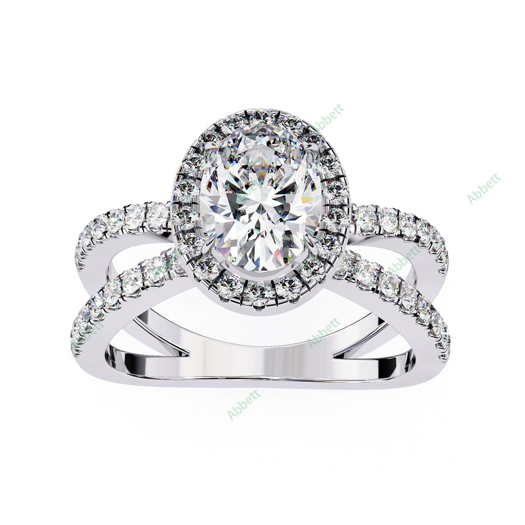 Halo Engagement Ring ENHA1546