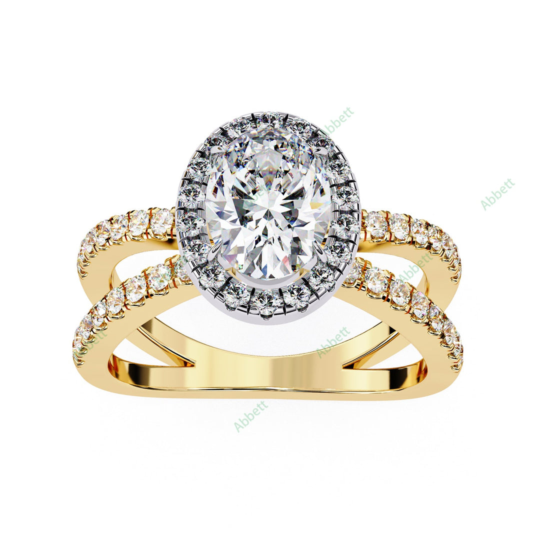 Halo Engagement Ring ENHA1546