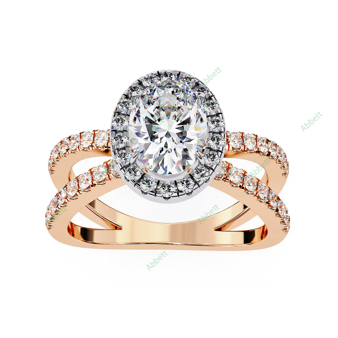 Halo Engagement Ring ENHA1546