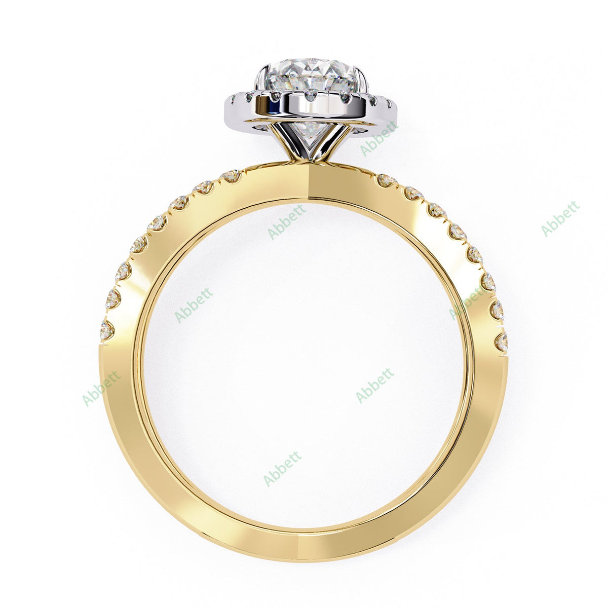 Halo Engagement Ring ENHA1546
