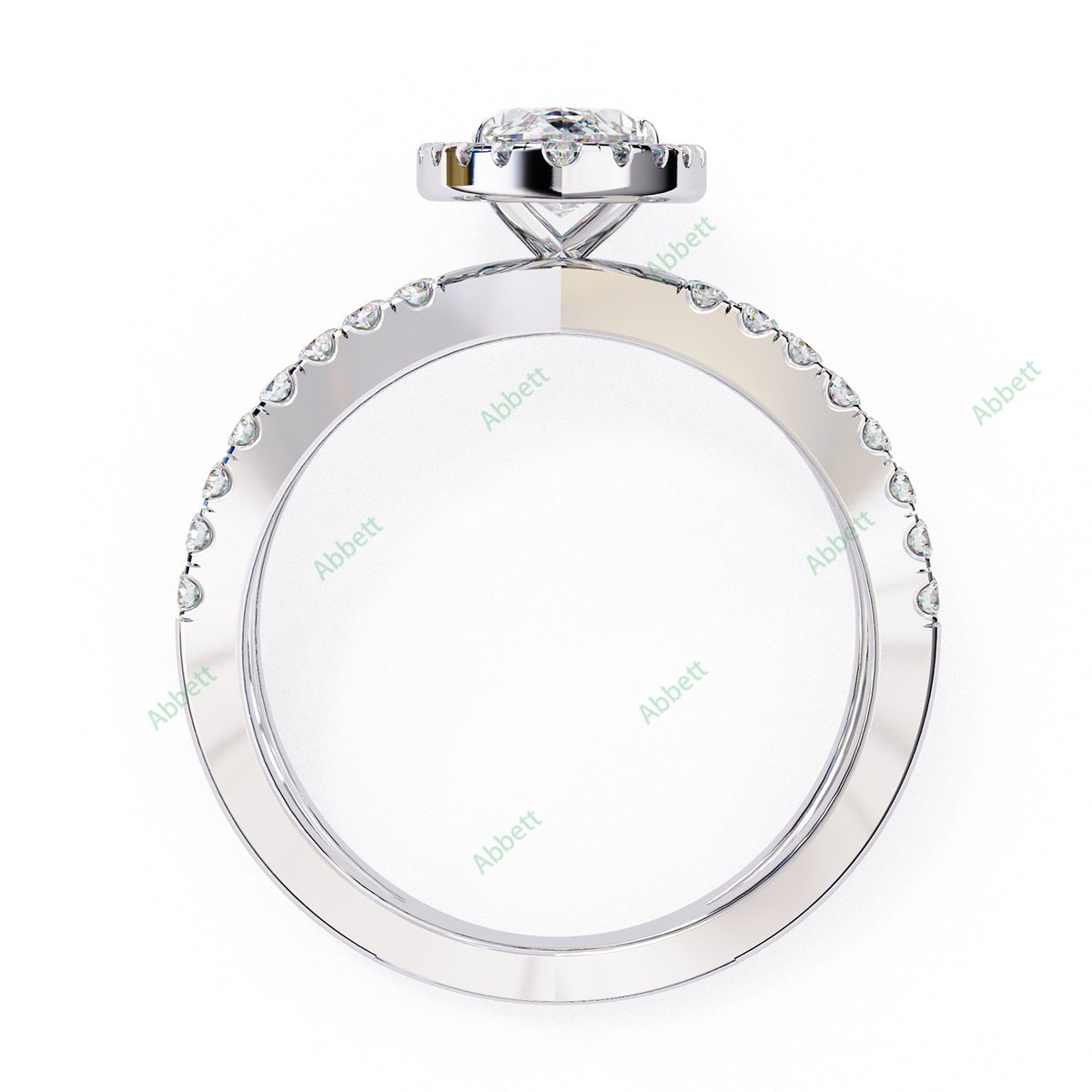 Halo Engagement Ring ENHA1547