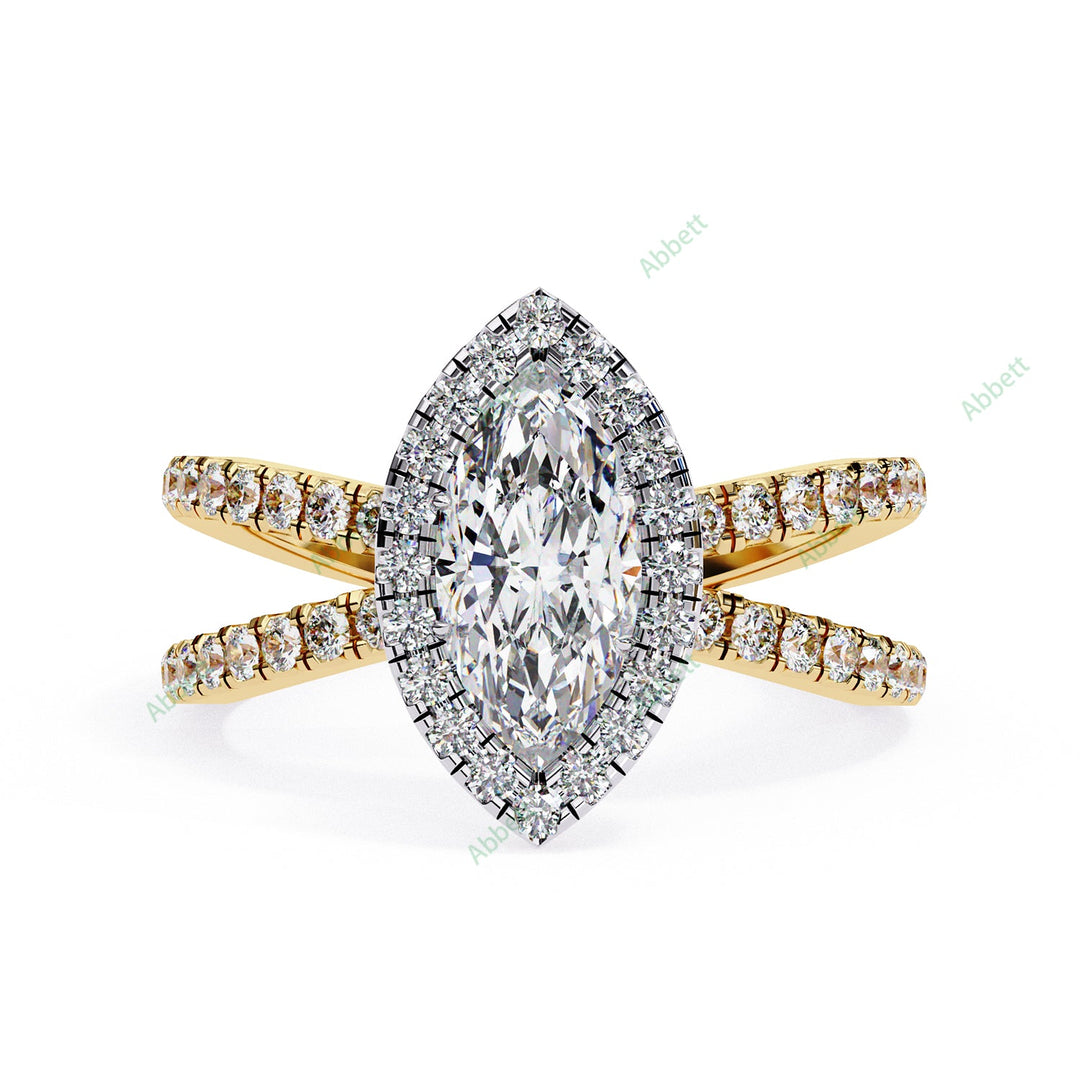 Halo Engagement Ring ENHA1547