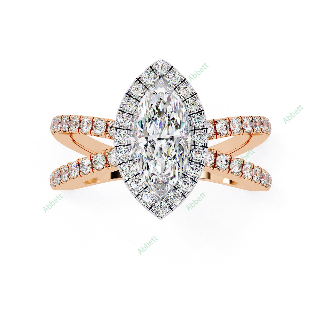Halo Engagement Ring ENHA1547