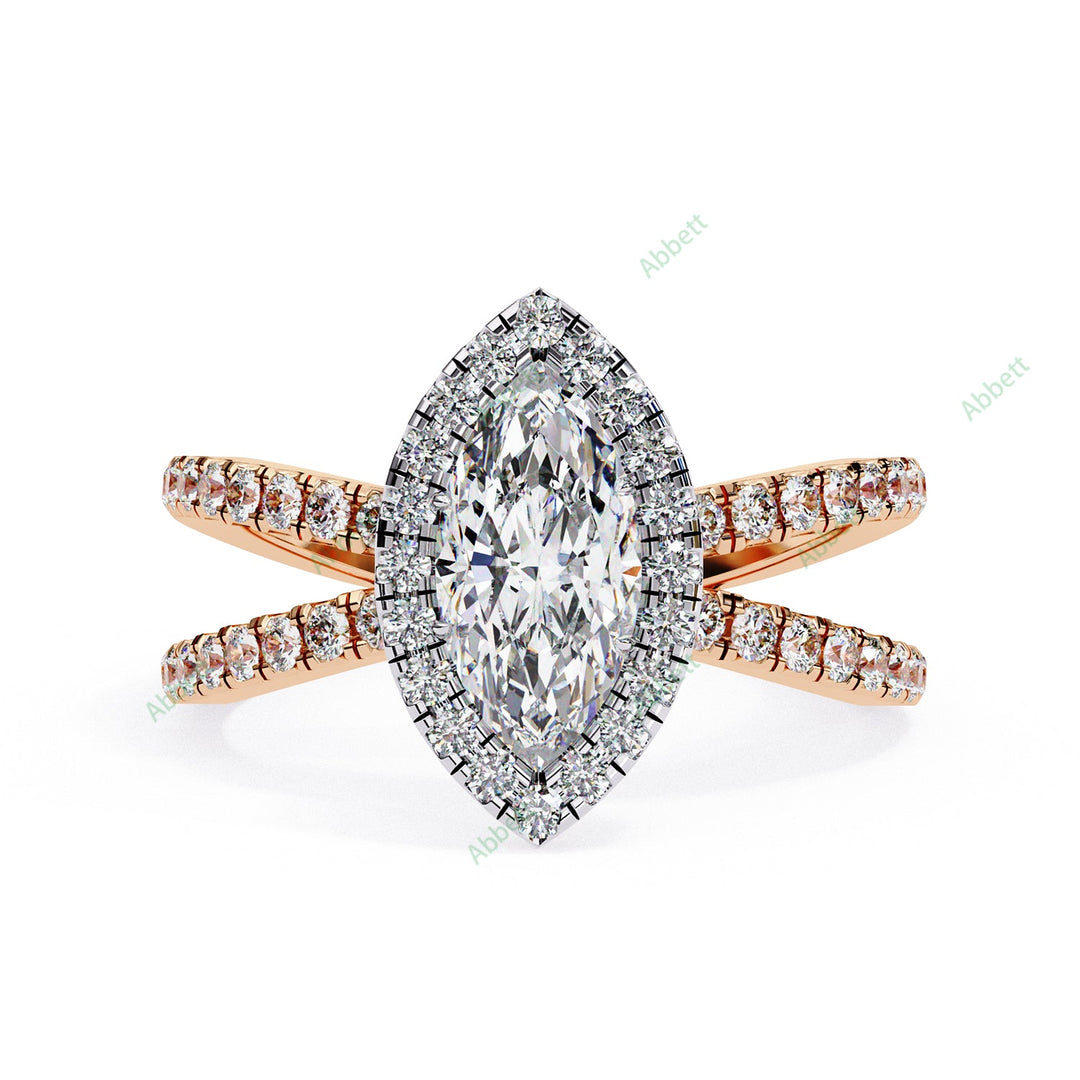 Halo Engagement Ring ENHA1547