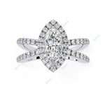 Load image into Gallery viewer, Halo Engagement Ring ENHA1547
