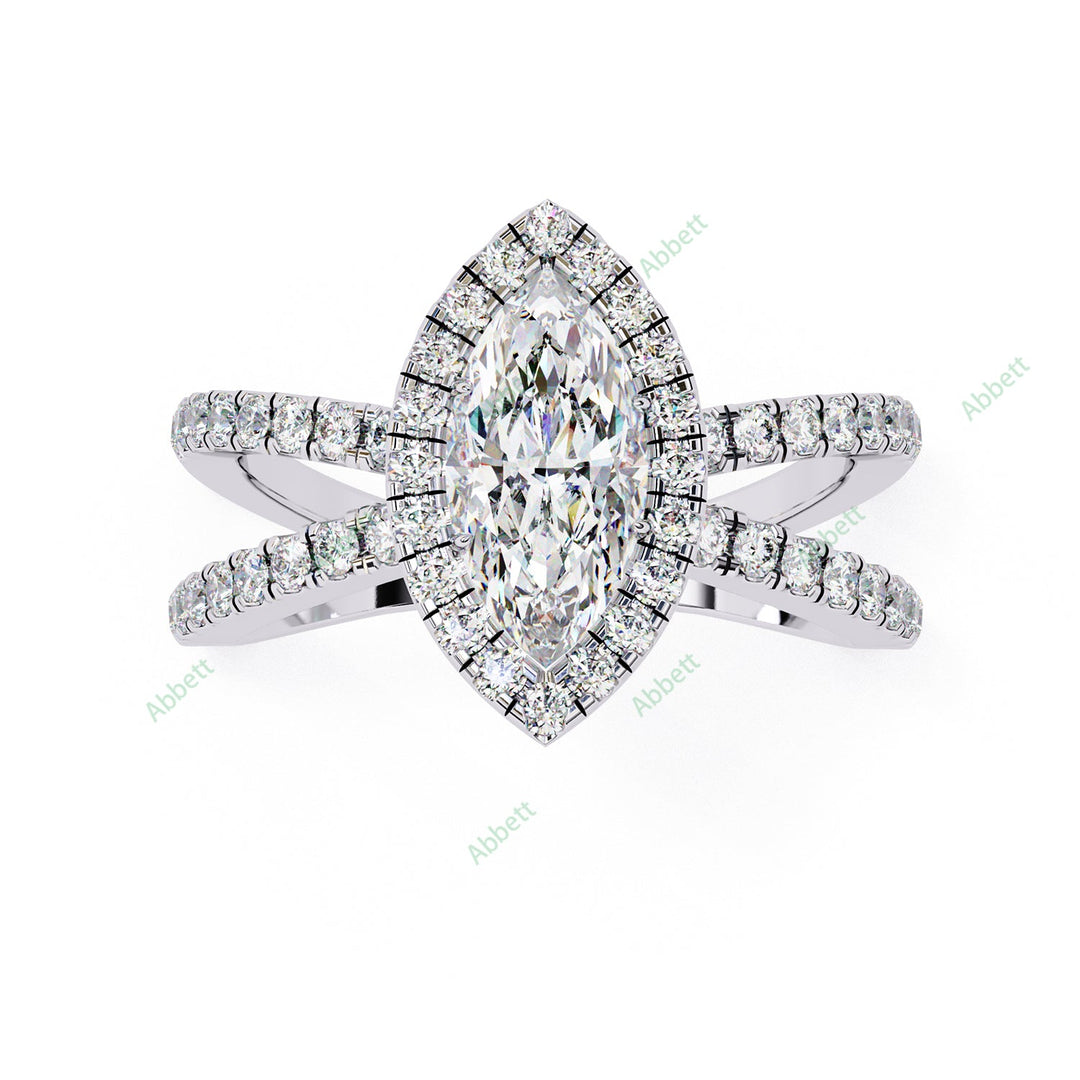 Halo Engagement Ring ENHA1547