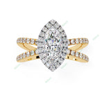 Load image into Gallery viewer, Halo Engagement Ring ENHA1547
