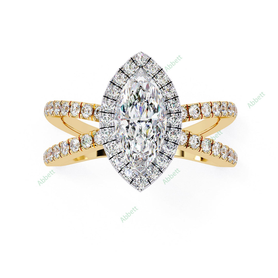 Halo Engagement Ring ENHA1547