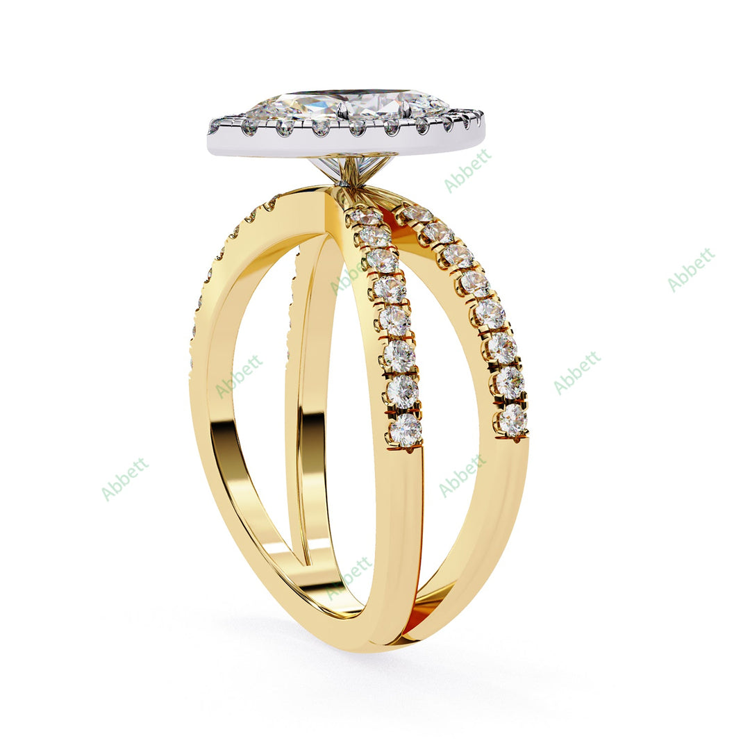 Halo Engagement Ring ENHA1547
