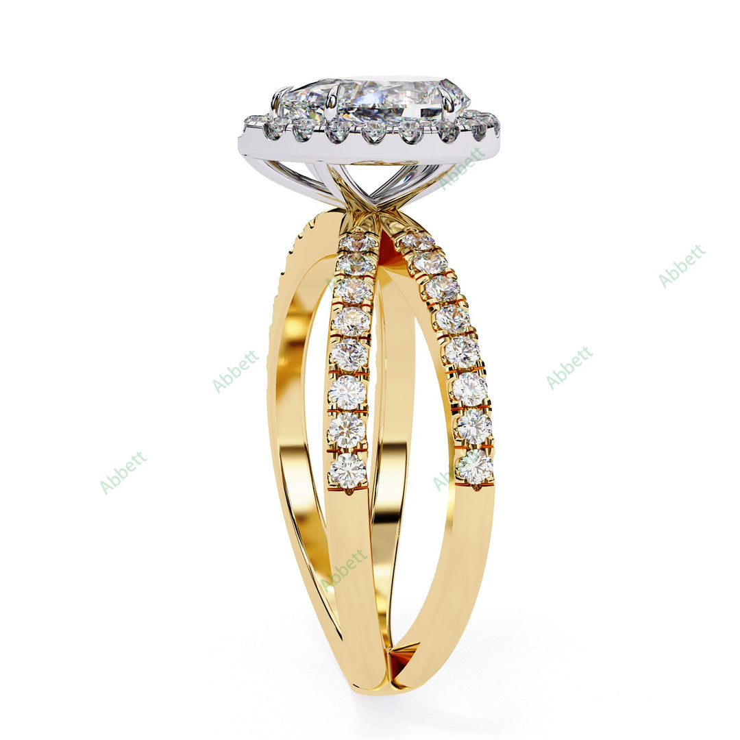 Halo Engagement Ring ENHA1548