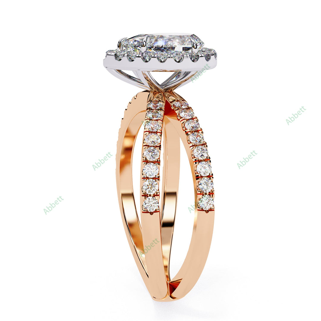 Halo Engagement Ring ENHA1548