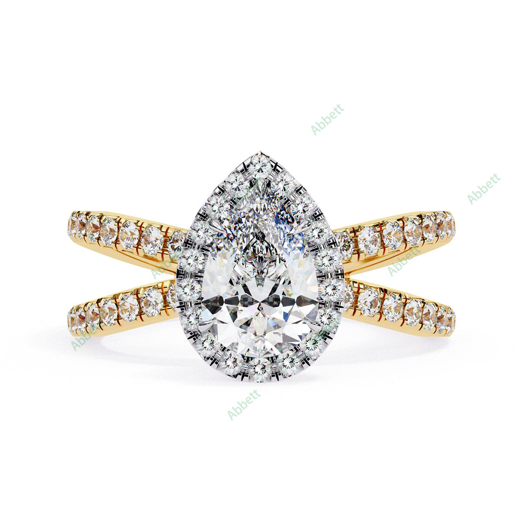 Halo Engagement Ring ENHA1548