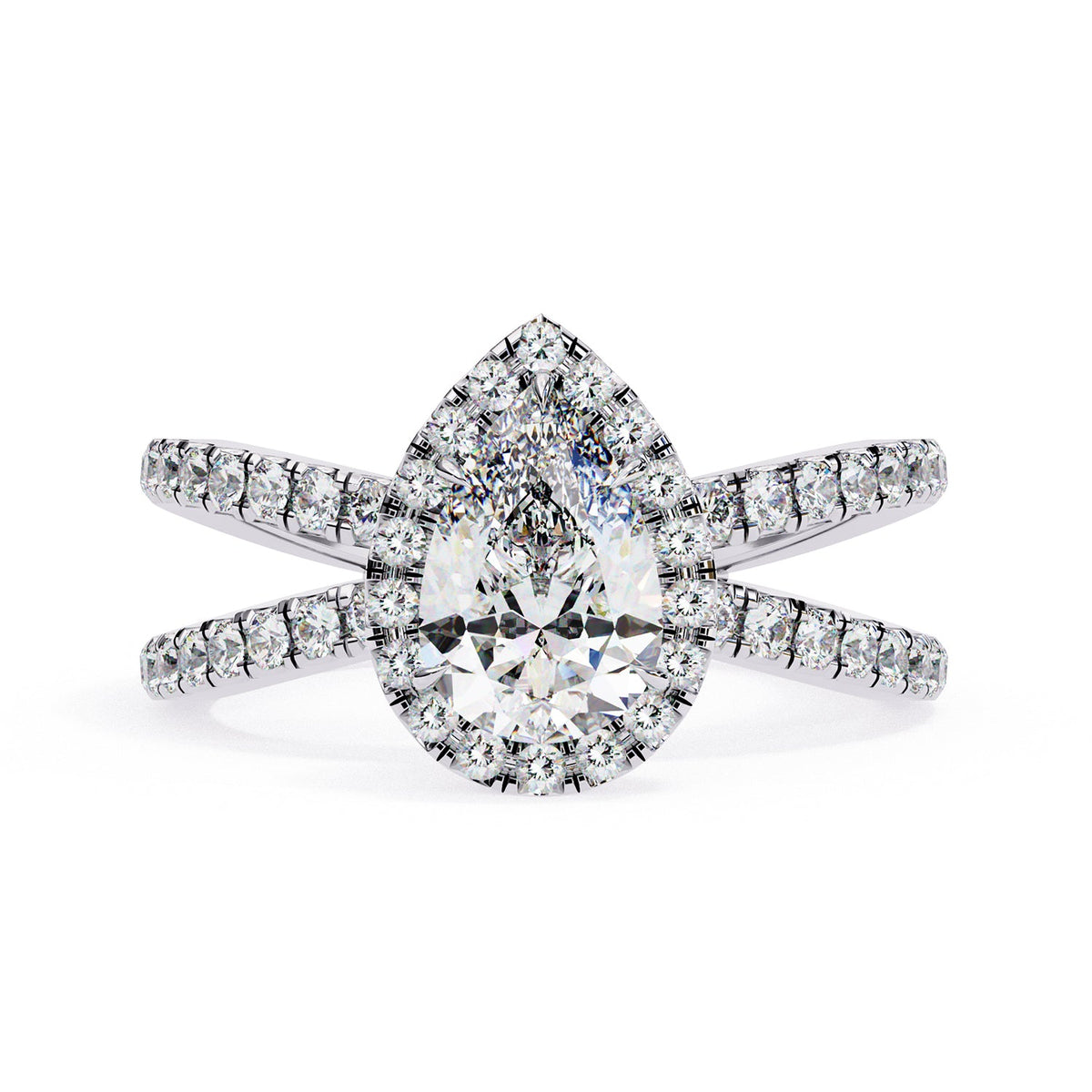 Halo Engagement Ring ENHA1548