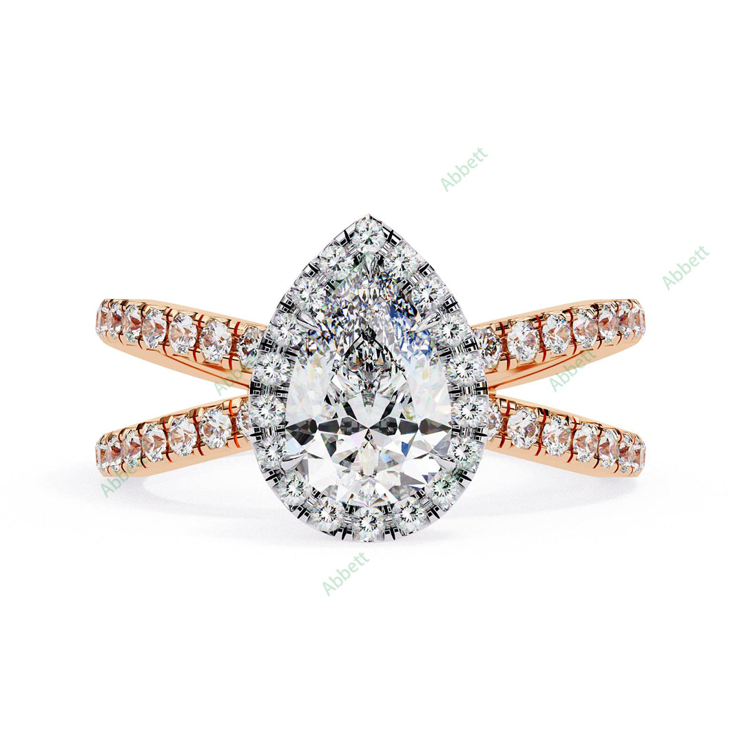 Halo Engagement Ring ENHA1548