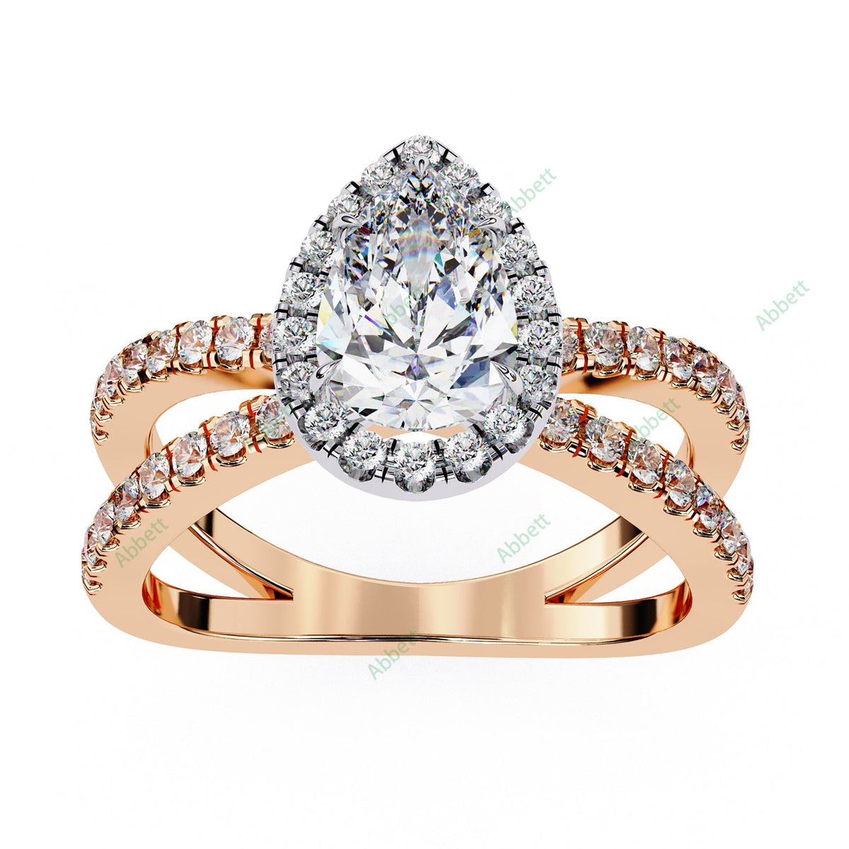 Halo Engagement Ring ENHA1548