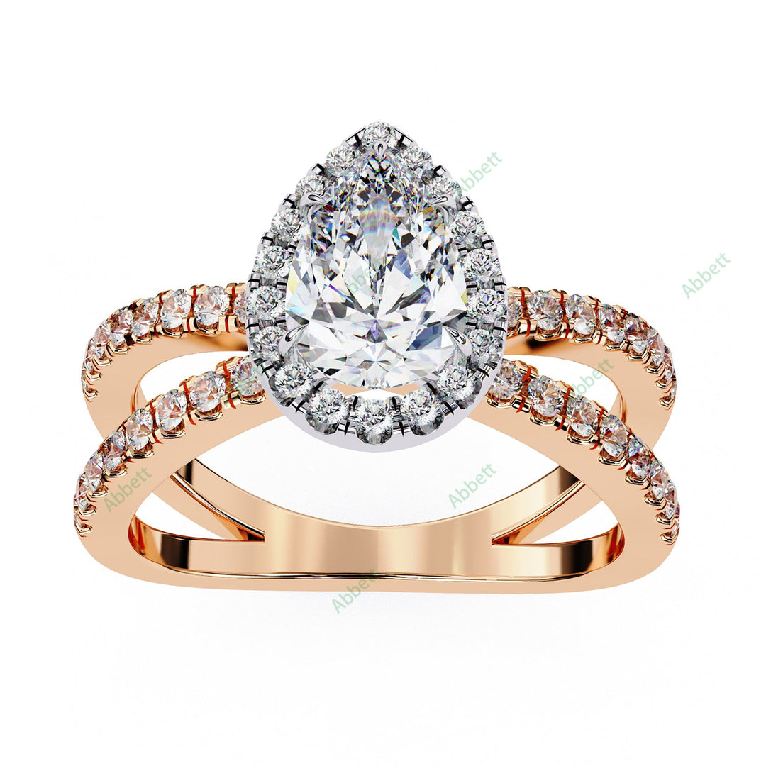 Halo Engagement Ring ENHA1548