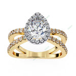 Load image into Gallery viewer, Halo Engagement Ring ENHA1548