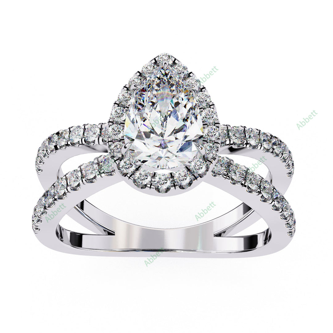 Halo Engagement Ring ENHA1548