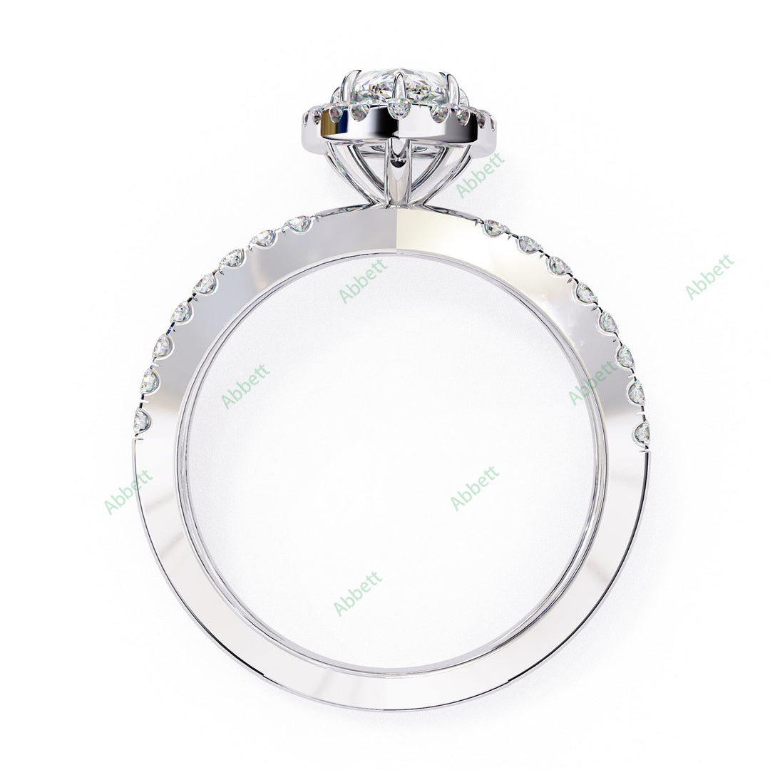 Halo Engagement Ring ENHA1548
