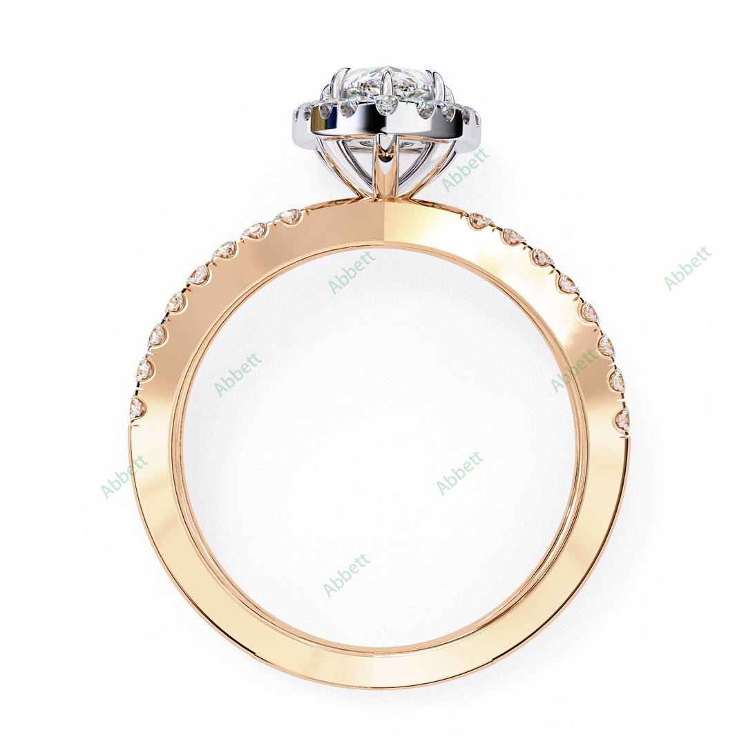Halo Engagement Ring ENHA1548