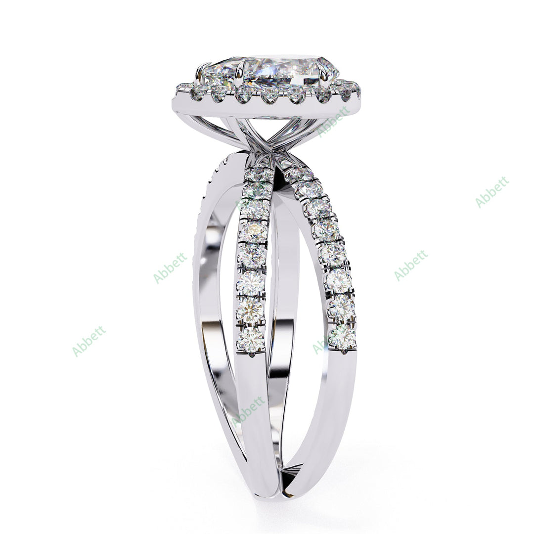Halo Engagement Ring ENHA1548