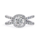Load image into Gallery viewer, Halo Engagement Ring ENHA1549
