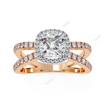 Load image into Gallery viewer, Halo Engagement Ring ENHA1549