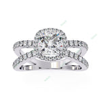 Load image into Gallery viewer, Halo Engagement Ring ENHA1549
