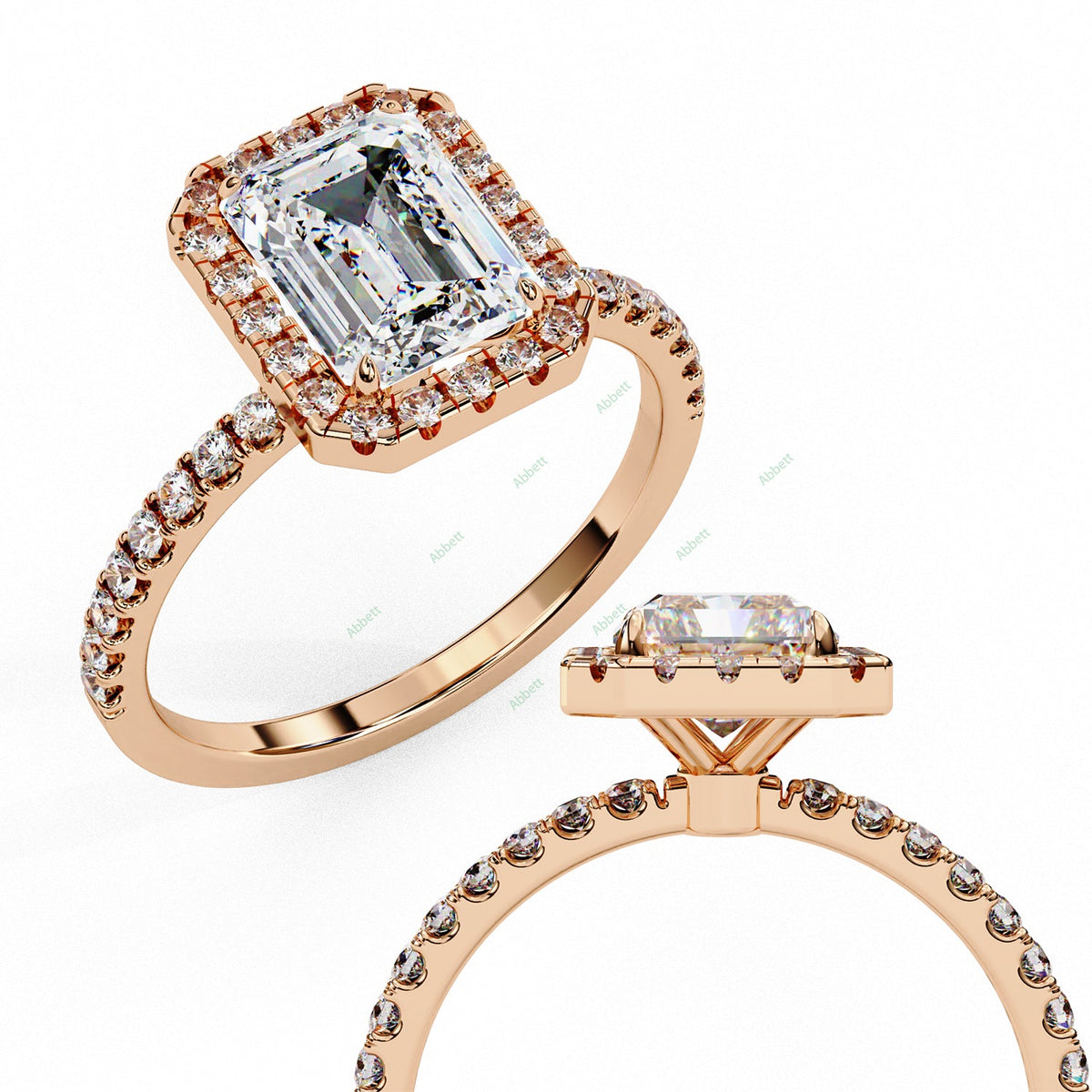 Halo Engagement Ring ENHA1569