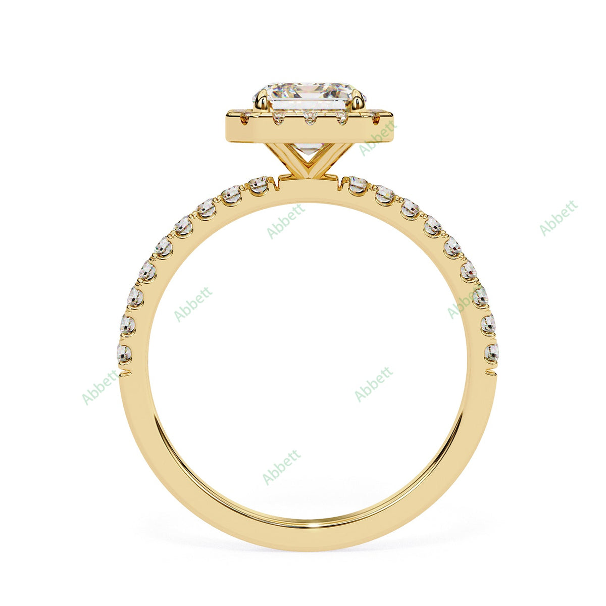 Halo Engagement Ring ENHA1569