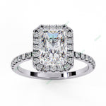 Load image into Gallery viewer, Halo Engagement Ring ENHA1570