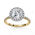 Load image into Gallery viewer, Halo Engagement Ring ENHA1571
