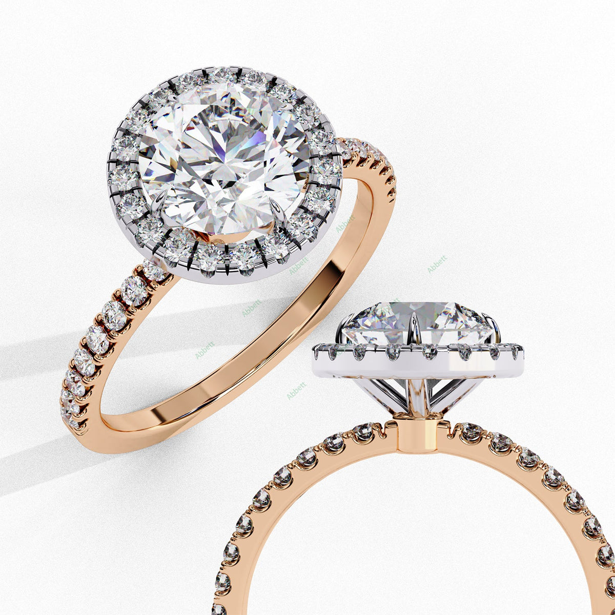 Halo Engagement Ring ENHA1571