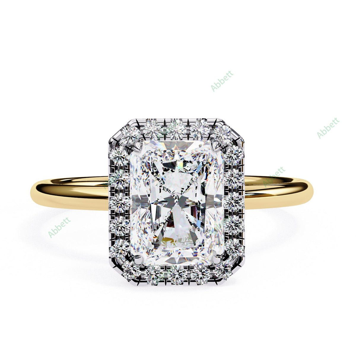 Halo Engagement Ring ENHA1588