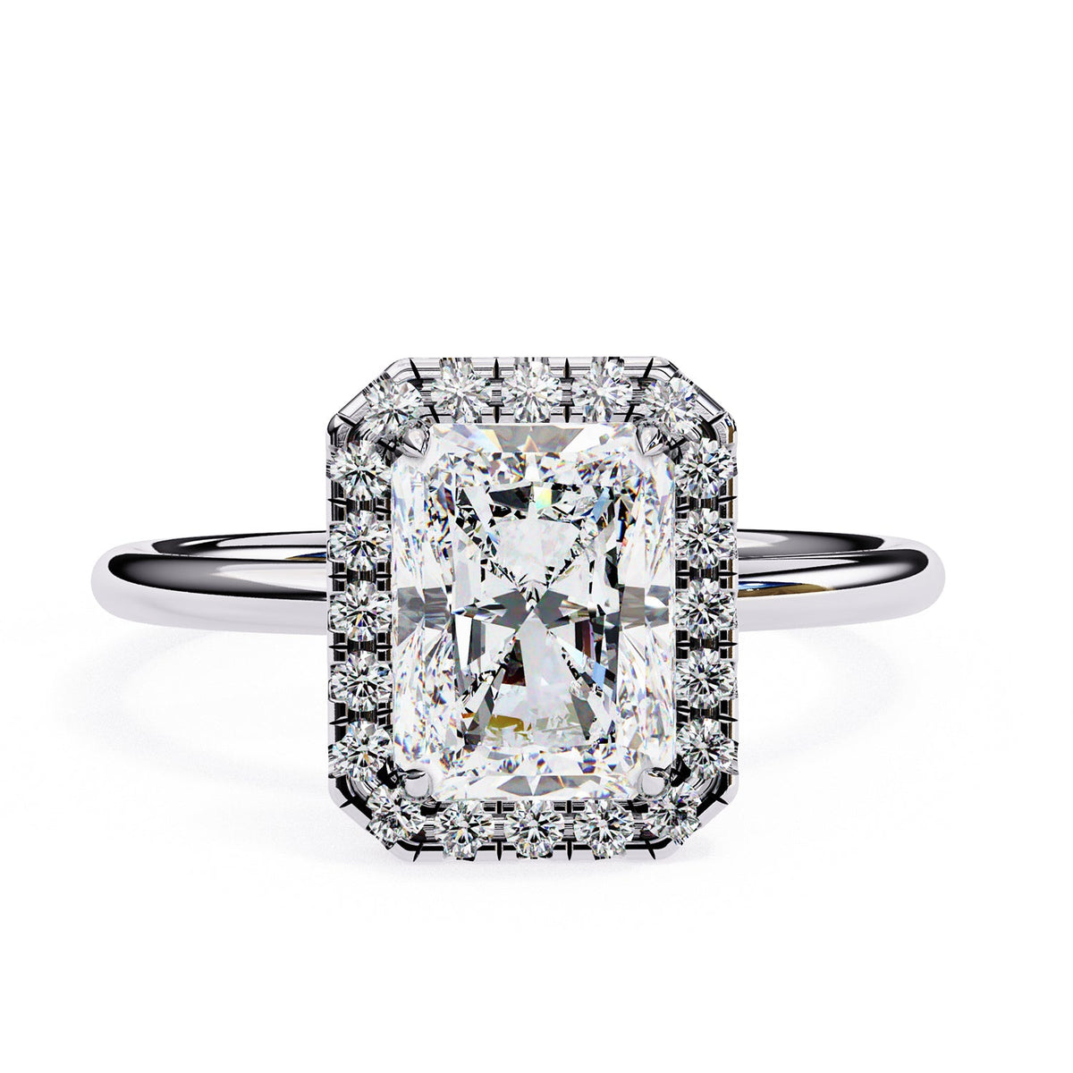 Halo Engagement Ring ENHA1588