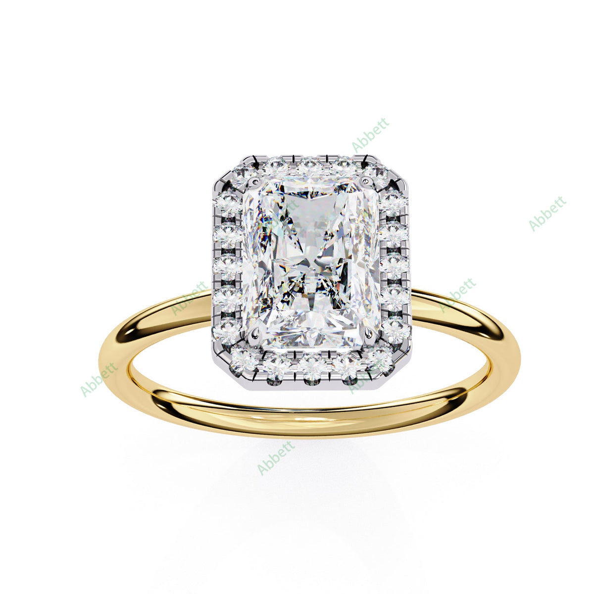 Halo Engagement Ring ENHA1588