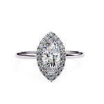 Load image into Gallery viewer, Halo Engagement Ring ENHA1589
