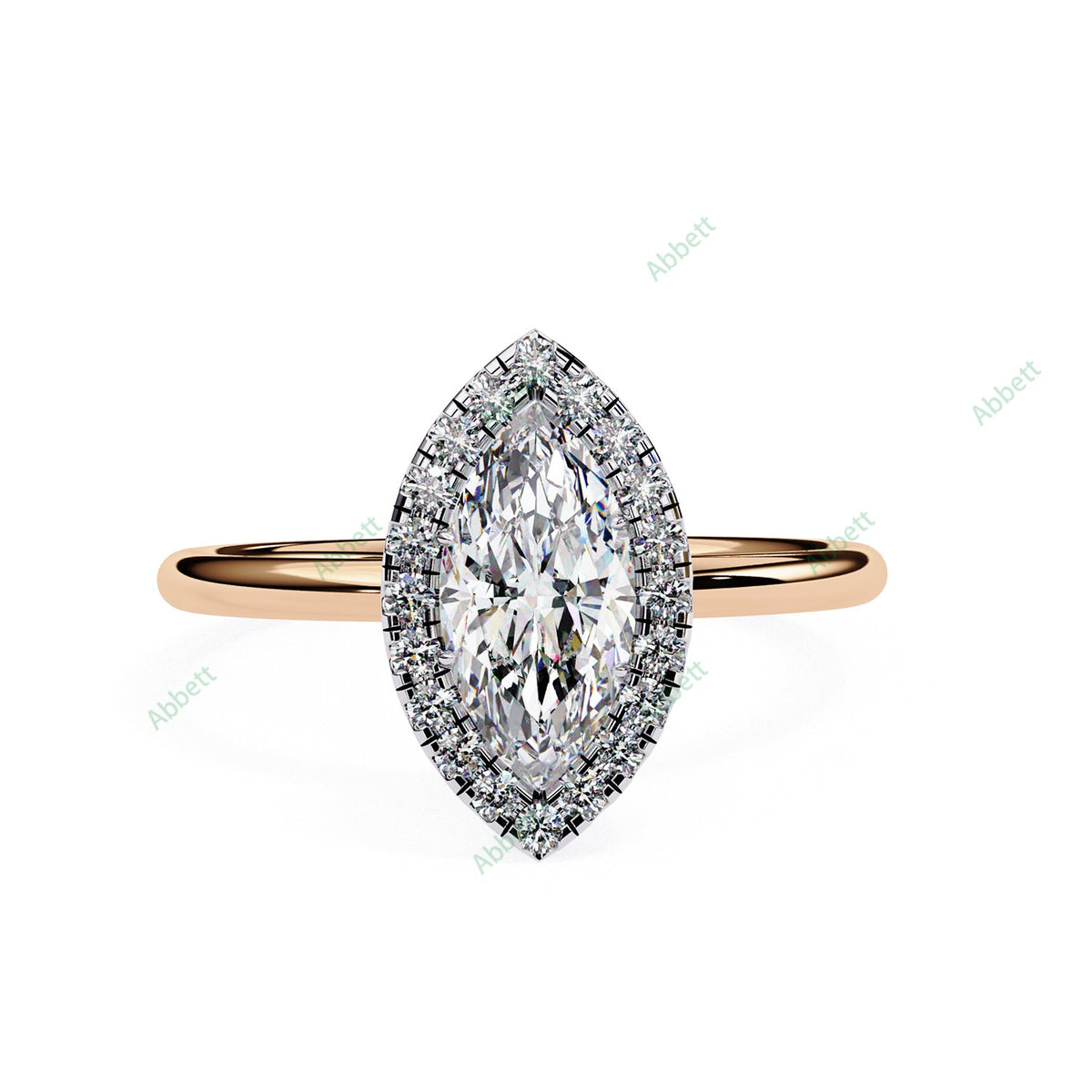 Halo Engagement Ring ENHA1589