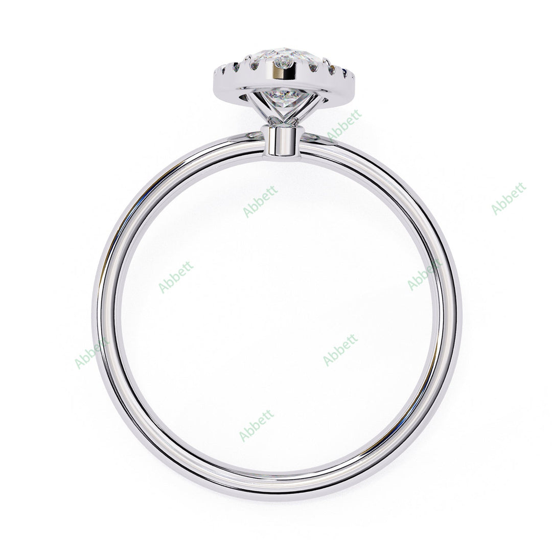 Halo Engagement Ring ENHA1589