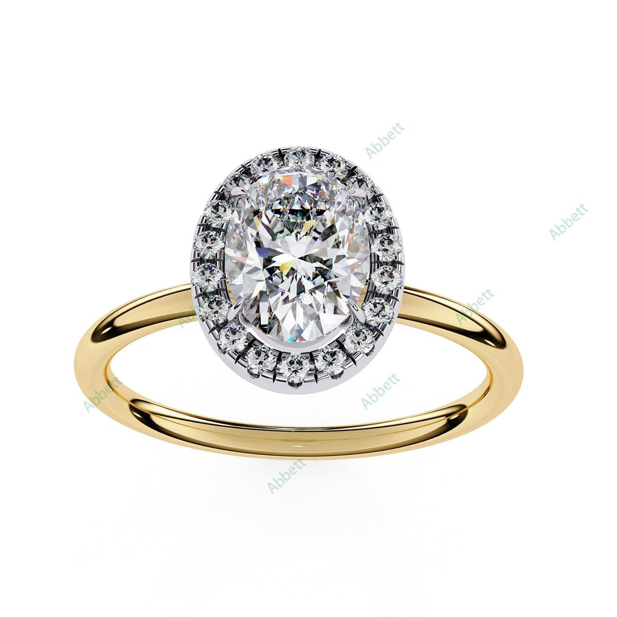 Halo Engagement Ring ENHA1590