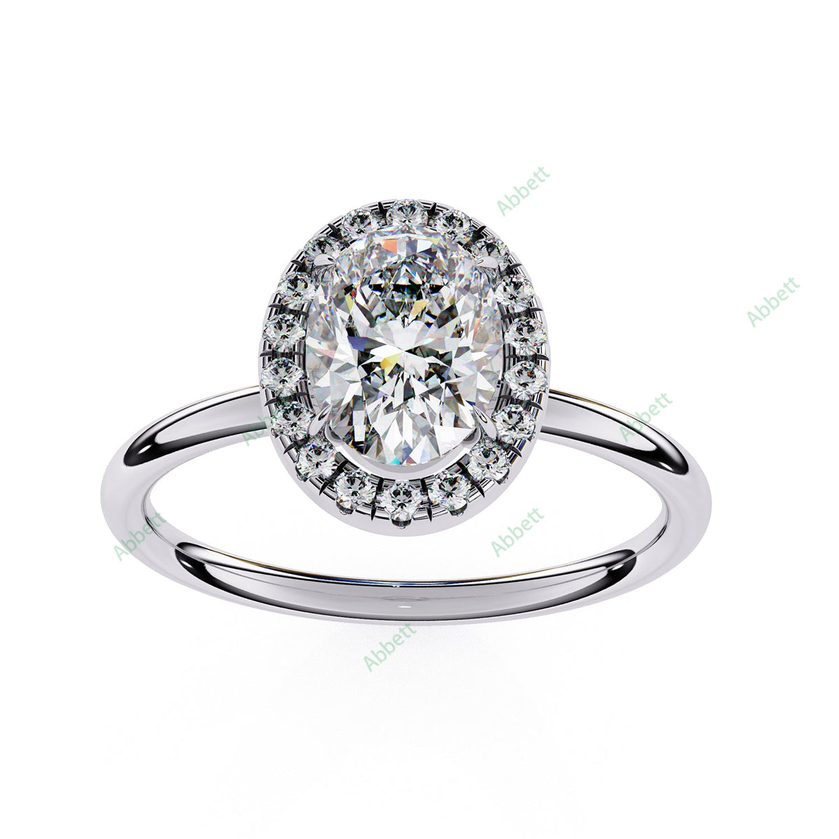Halo Engagement Ring ENHA1590