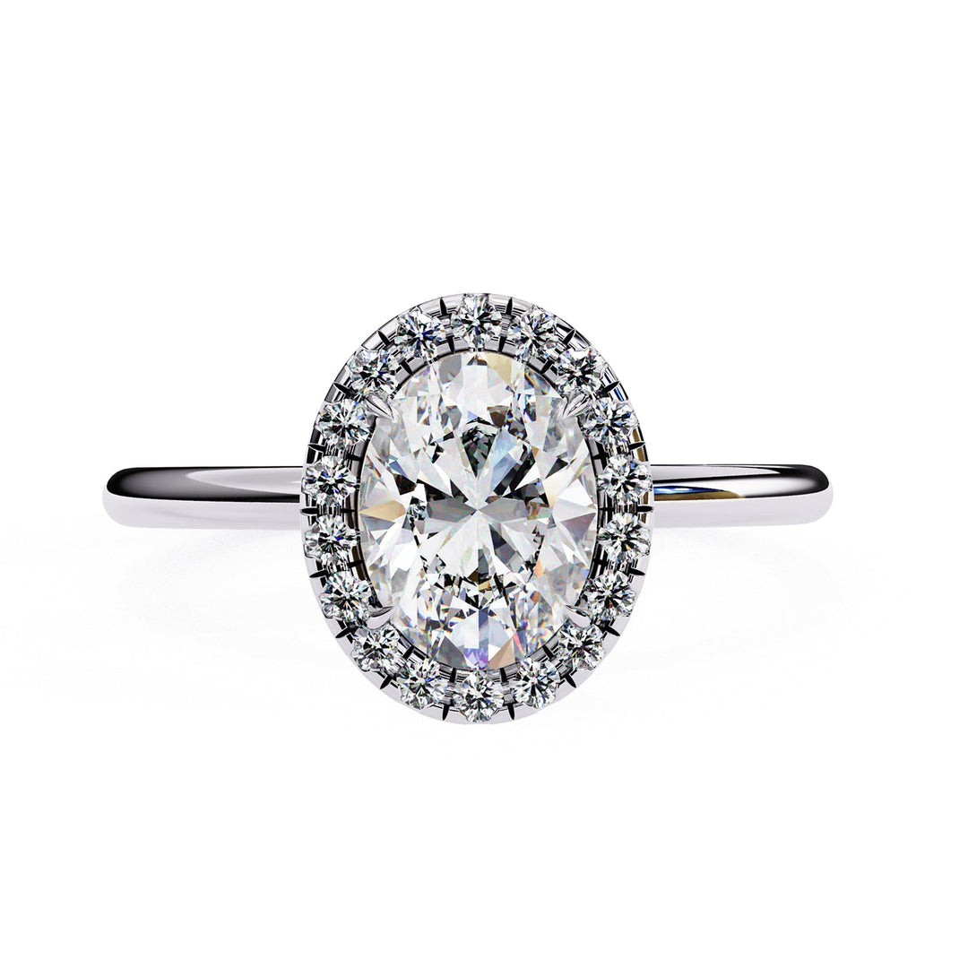 Halo Engagement Ring ENHA1590