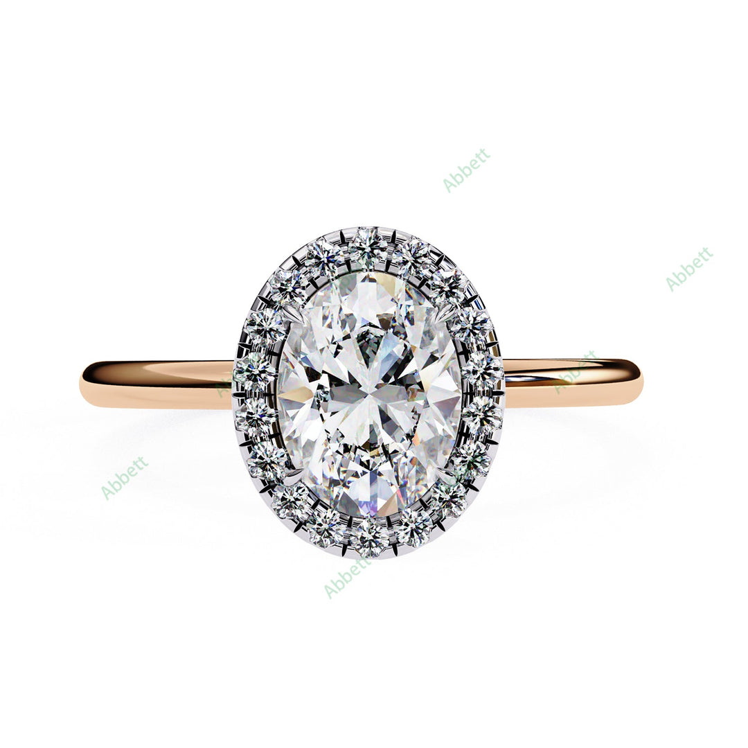 Halo Engagement Ring ENHA1590