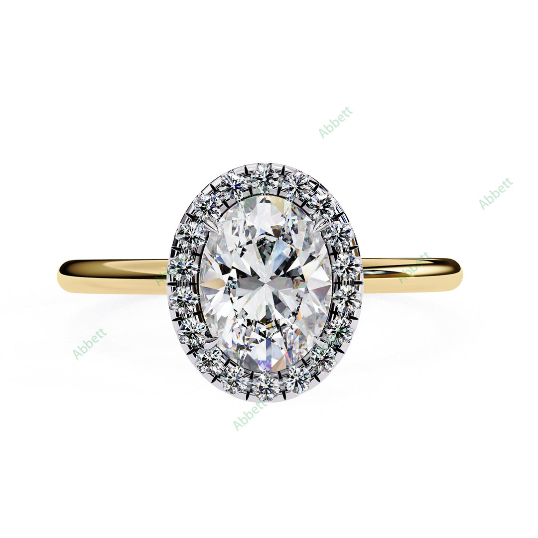Halo Engagement Ring ENHA1590