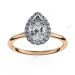 Load image into Gallery viewer, Halo Engagement Ring ENHA1591