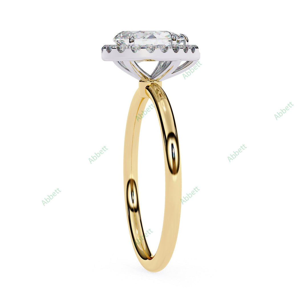 Halo Engagement Ring ENHA1591