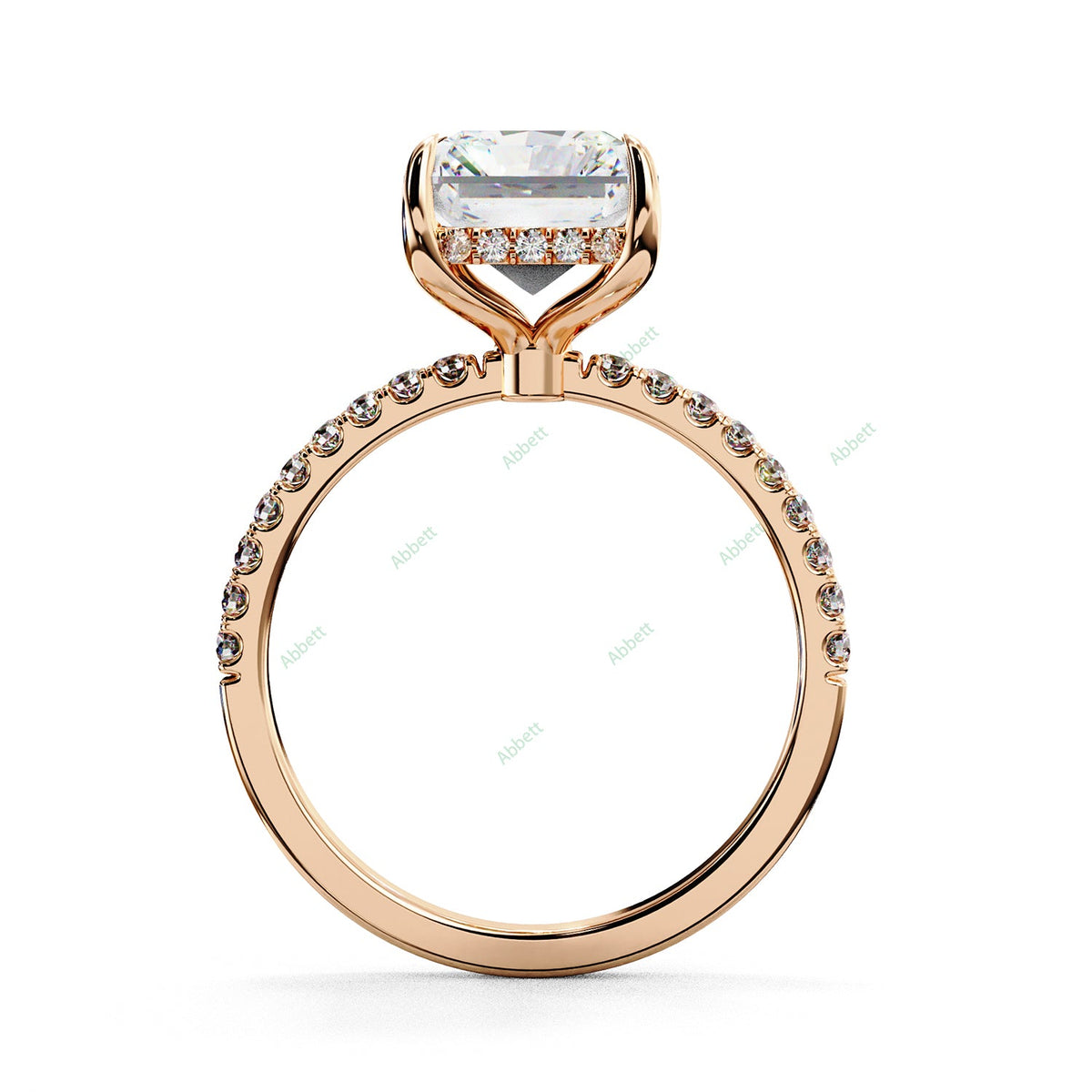 Hidden Halo Engagement Ring ENHI1052