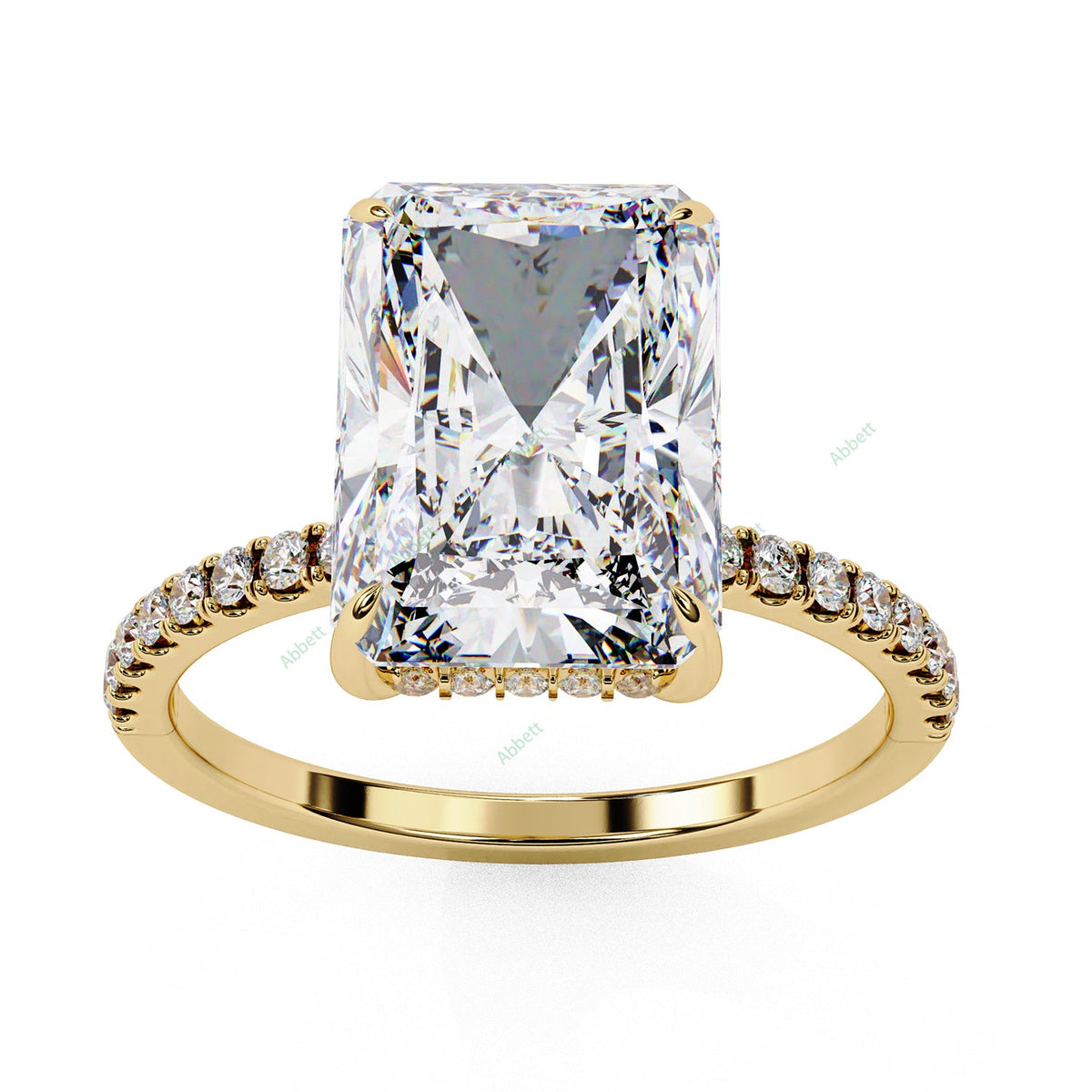 Hidden Halo Engagement Ring ENHI1052